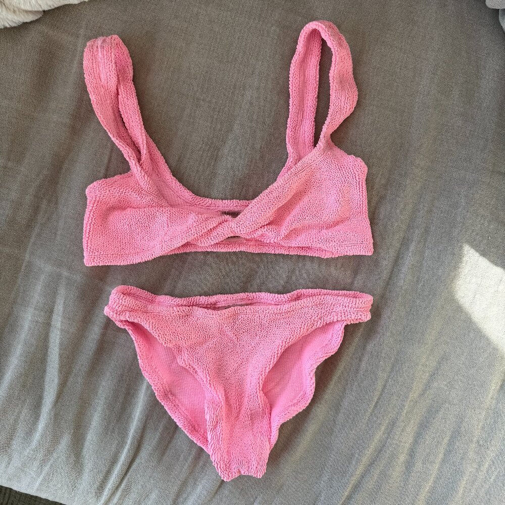 Hunza G Pink Two Piece